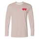 thumbnail image 4 of Ceisia Men Casual Fashion Printing Pullover T-Shirt Long Gift Sleeve Round-Neck Valentine's Day Tops, 4 of 5