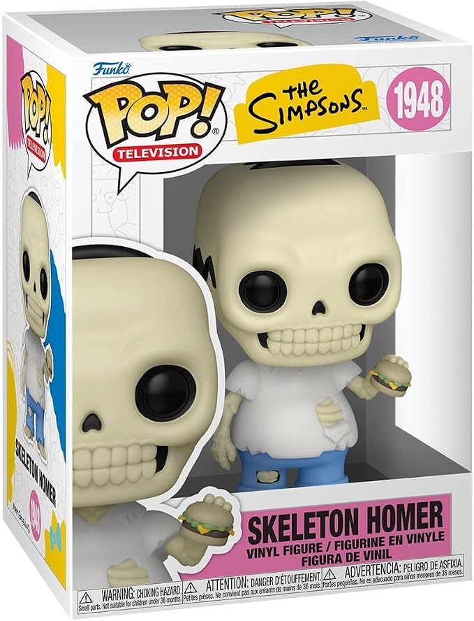 POP Animation: Simpsons S23- Skeleton Homer