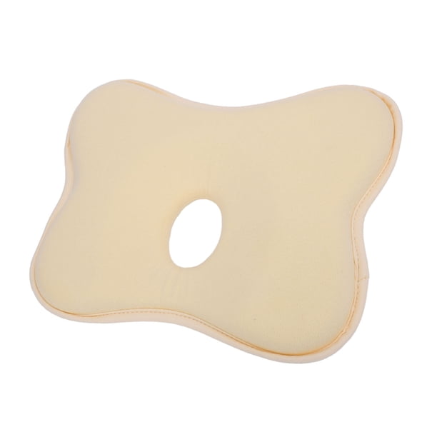 Almohada de Cabeza infantil de apoyo para dormir con diseño ergonómico de espuma de memoria de rebote lento para bebé