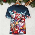 thumbnail image 1 of Camiseta con estampado 3D para hombre, uniformes de Navidad, Tops, ropa de Cosplay Unisex, camisetas holgadas de manga corta con cuello redondo, sudadera de fiesta de moda, 1 of 4