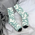 thumbnail image 5 of Fuzoiu Hand Drawn Snake Print Athletic Crew Socks for Men & Women,Casual Crew Socks,Above Ankle Crew Socks for Business, Casual, 5 of 6