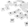 thumbnail image 4 of 100 letras del alfabeto de madera ortografía azulejos letras minúsculas blanco Sunnimix Azulejos de ortografía de madera, 4 of 6
