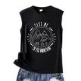 thumbnail image 5 of Tank Tops For Women Casual Sunrise Print Tank Hiking Mountain Sleeveless Shirt Tees Vest Tops Camisole Tops For Women, 5 of 6