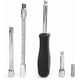 thumbnail image 5 of 46Pcs Socket Wrench Kit 1/4in Drive Metric Ratchet Garage Repair Tool Set, 5 of 5