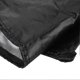 thumbnail image 3 of Outdoor Folding Chaise Lounge Cover Waterproof and Rustproof (210D Black Exterior & Silver Interior), 3 of 4