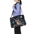 thumbnail image 6 of Christmas Gingerbread Man Premium Fabric Pet Carrier Bag - 900D Oxford Cloth, Sherpa Base, Nylon Webbing - 17x10x11.8 inches - Ideal for Travel and Transport - Comfortable and Stylish Design, 6 of 7