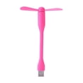 thumbnail image 3 of Portable Flexible Mini USB Fan for Power Bank/Notebook Summer Gadget (Pink), 3 of 8