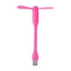 thumbnail image 1 of Mini ventilador USB portátil y flexible para Power Bank/Notebook Summer Gadget (rosa), 1 of 6