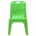 thumbnail image 2 of Bowery Hill Chaise d'École Empilable en Vert, 2 of 3