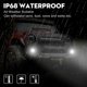 thumbnail image 3 of 4x Led Work Light Pods Round Amber Spot Combo Light Amber Fog Lamp For Off Road Suv-In stock, 3 of 5