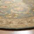 thumbnail image 3 of Safavieh Heritage Cheshunt Oriental Wool Area Rug, Blue/Beige, 8' x 8' Round, 3 of 8
