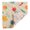 Multicolor B, variant on Gecau 2PC Double-sided Printed Rag Long-Lasting h Towel Coral Fleece Multicolor 6x6 Inch Home Decor