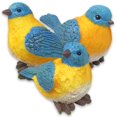 thumbnail image 1 of Banberry Designs Figuras de Bluebird, juego de 3 estilos, 4 pulgadas de alto, 1 of 5
