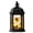 B, variant on Halloween Decorations Snow Globe Lantern, Flying Witch & Castle Portable LED Lanterns, Vintage Battery Operated Hanging Lamp Decor for Party Table Centrepiece Fall Home