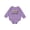 Lavender, variant on Sloth Baby Baby Fleece Bodysuit