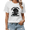 White2, variant on Western Christian Proverbs 31:25 Graphic Tees Womans T-shirt Shirts Black White S-5XL Tops