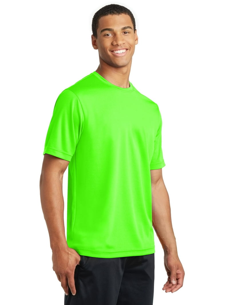 Sport-Tek PosiCharge RacerMesh Dri Fit T-Shirt, 3XL, Neon Green