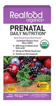 PRENATAL REAL FOOD ORGANICS ORGANIC