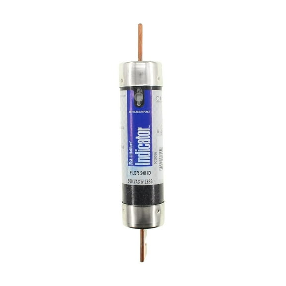 FLSR-200-ID Time-Delay Fuse, Indicator, Class-RK5, 200A, 600V