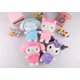 thumbnail image 1 of QY venta al por mayor Sanrio dibujos animados Kawali Kuromi Kitty cat My Melody Cinnamoroll juguetes de peluche muñecos de peluche suaves para niños regalos de cumpleaños, 1 of 4