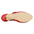 thumbnail image 6 of Ros Hommerson Pammy Women's Platform Heels Sandal In Red, 6 of 6