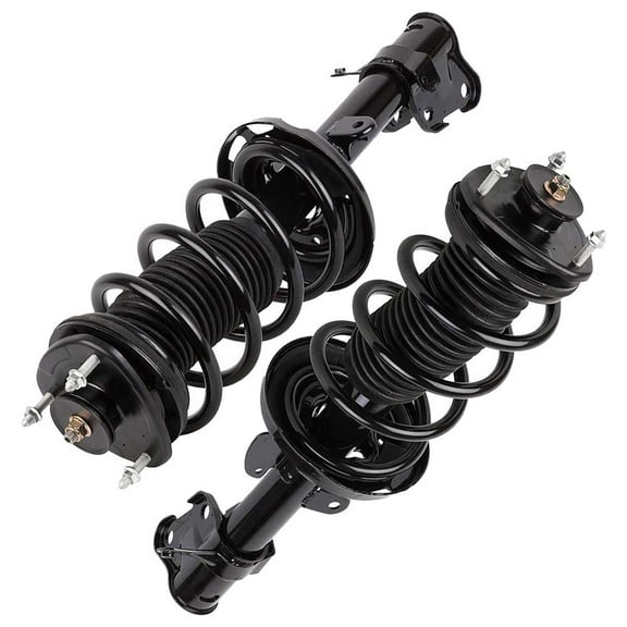 Pair Front Shock Strut w/ Spring For Acura MDX 2007 2008 2009 2010 2011 2012 2013 w/o Active Suspension Option - BuyAutoParts