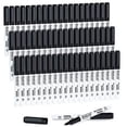 thumbnail image 2 of Shuttle Art Black Dry Erase Markers, 60 Pack Magnetic Whiteboard Markers with Erase,Fine Point Dry Erase Markers Perfect For Writing on Whiteboards, Dry-Erase Boards,Mirrors for School Office Home, 2 of 4