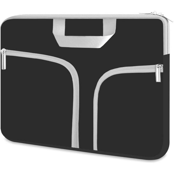 IBAOLEA 16"-17.3 inch Laptop Sleeve Bag Case Cover with Pocket,Compatible with Acer Predator Helios 300 Gaming 15.6/Dell Inspiron/MSI/HP Pavilion/Alienware 17/HP Omen,Black Black 16"-17.3 Inch