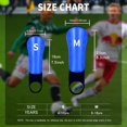 thumbnail image 3 of Soccer Shin Guards, Slip and Slide Protective Soccer Gear for Youths and Adults, Padded Shin Protection Equipment with Ankle Support and Adjustable Straps for Comprehensive Protection, 3 of 3
