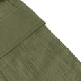 thumbnail image 4 of yillto Men's Big and Tall Cargo Shorts 5 Inch High Waist Loose Summer Causal Shorts with Pockets, 4 of 7