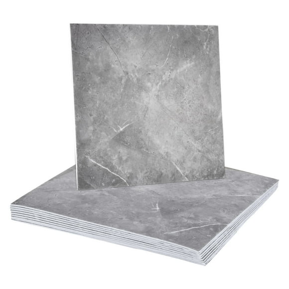 Uxcell 10Pcs Peel and Stick Marble Tiles, Waterproof Wall Panel Backsplash, 12"x12" Peel and Stick Shower Tiles for Bathroom, Palace Jade Design