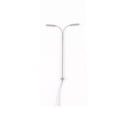 thumbnail image 1 of Model Railway Lamp Outdoor Indoor Self-Assembly Landscape Mini 2-head Lights DIY Table Scene Lamppost Yards Scale Layout (1：100）（White Light）, 1 of 7