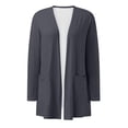 thumbnail image 6 of ZJXFGS Lightweight Cardigans for Women,Womens Cardigans Lightweight,Summer Cardigans for Women Lightweight,Cotton Sweaters for Women,Long Cardigans for Women,Oversized Cardigans for Women Dark Gray S, 6 of 9