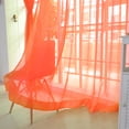 thumbnail image 4 of Juego de ventana transparente de 2 piezas lavable Zulema Naranja 200x200cm, 4 of 8