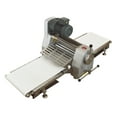thumbnail image 1 of INTBUYING Commercial Use Dough Sheeter Machine Stainless Steel Pizza Dough Sheeter Pasta Machine 110V, 1 of 17