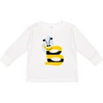 thumbnail image 3 of Inktastic Cute Bee Initial B Boys or Girls Long Sleeve Toddler T-Shirt, 3 of 5