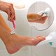 thumbnail image 1 of Reposapiés, reposapiés de ducha montado en la pared para afeitarse las piernas - Ducha de baño Trabajo, 1 of 5