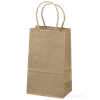 Brown Kraft Paper Bags, 5.25"x3.5"x8.25", 50ct