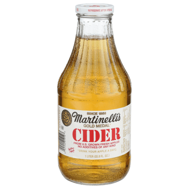 Martinelli Gold Medal Apple Cider 33.8 fl oz - Pack of 2
