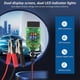 thumbnail image 1 of Automotive Battery Tester Dual Digital Voltage Current OBD Connector LED Indicator High Insulation ECU Data Protection Replace Car Battery (12V), 1 of 5