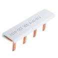 thumbnail image 2 of Circuit Breaker Bus Bar, Dustproof Pure Copper Strip 1P Bus Bar  For C45 DZ47 IC65N Type 4 Channel, 2 of 8