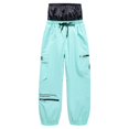 thumbnail image 2 of Pantalones de esquí para hombre y mujer, de una sola tabla, de doble tabla, para invierno, para exteriores, resistentes al viento, impermeables, cálidos, 2 of 5