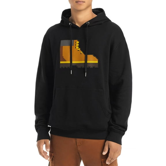 Mostly Heard Rarely Seen 8-Bit Mens Trail Graphic Hoodie X-Large Black  NWT $220