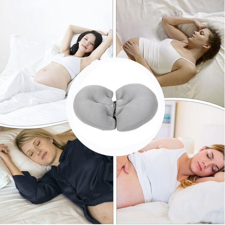 MODUO Pregnancy Pillows, 7LB J-Shaped Full Body Maternity Pillow