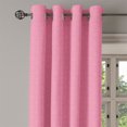 thumbnail image 2 of Ambesonne Pale Pink Grommet Curtain, Rococo Style Damask, 50" x 84", Pink Pale Pink, 2 of 6