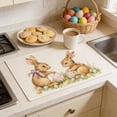 thumbnail image 4 of YIKA Easter Placemats Easter Restaurant Decoration Table Mats Insulation Mats Western Placemats Washable Insulation Placemats Home Kitchen Table Mats, 4 of 6