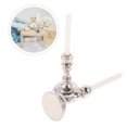 thumbnail image 4 of KAKOWELY 2 candelabros de casa de juguete en miniatura, mini candelabros de aleación, 4 of 5