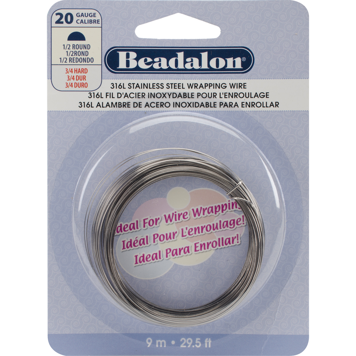 Stainless Steel Wrapping WireHalfRound 20 Gauge, 9M Walmart Canada