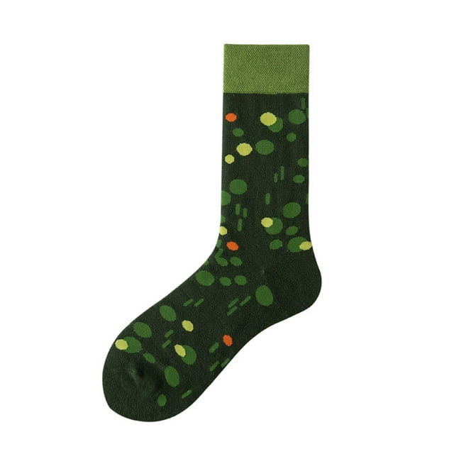 Chaussettes pour Femmes Coton Mi-Mollet Mode Colorées Amusantes Originales Amusantes Motif animal Drôle design pour Dames Filles design-14 Taille Unique pour Femmes