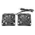 thumbnail image 4 of Herramienta de disipación de calor, enrutador enfriador con alimentación USB de 5 V, ventilador de enfriamiento con alimentación USB, el mejor en su clase, 4 of 12